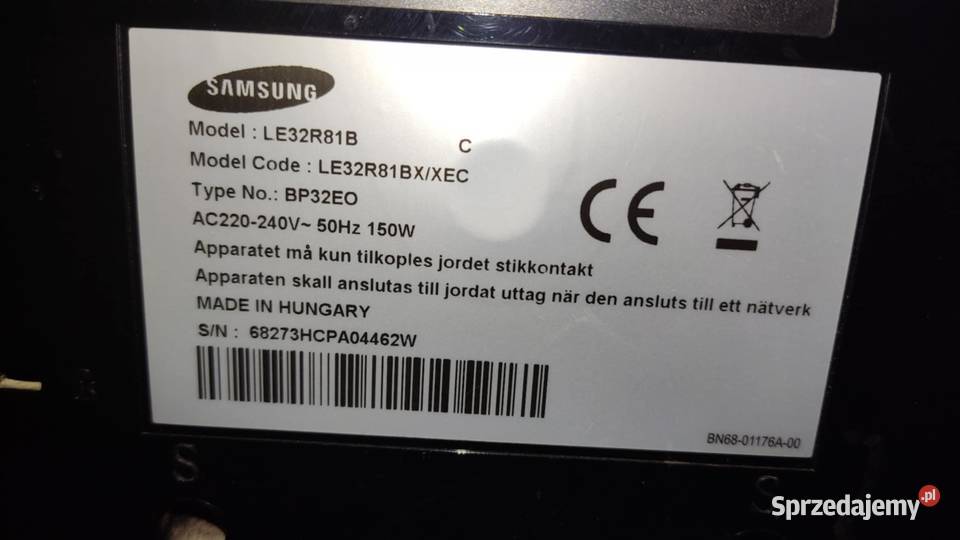 Telewizor SAMSUNG LCD 32c Telewizory Swarzędz