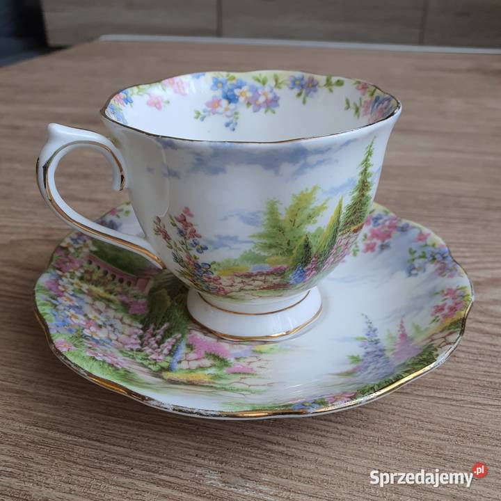 Royal Albert filiżanka Filiżanki i spodki