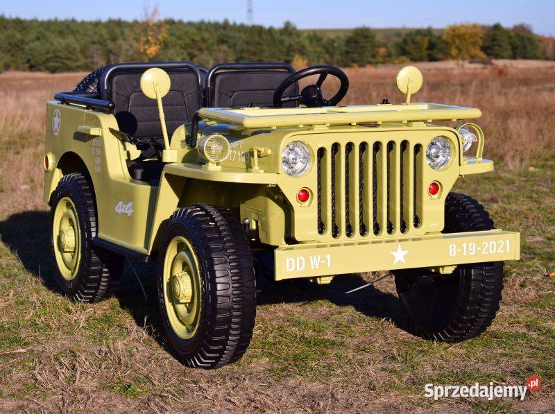 BAWIBUS Auto samochód na akumulator JEEP 4x4 2 śląskie Myszków sprzedam