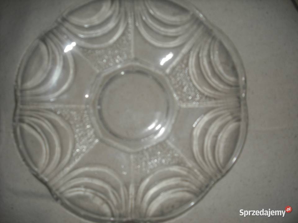 Talerzyki szklane deserowe Warszawa