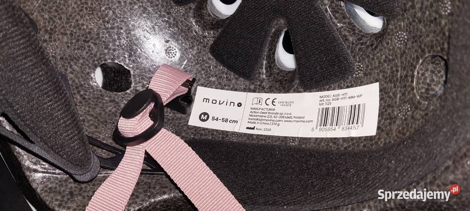 Kask movino nowy dziewczynki rozmiar 5458 Szczecin