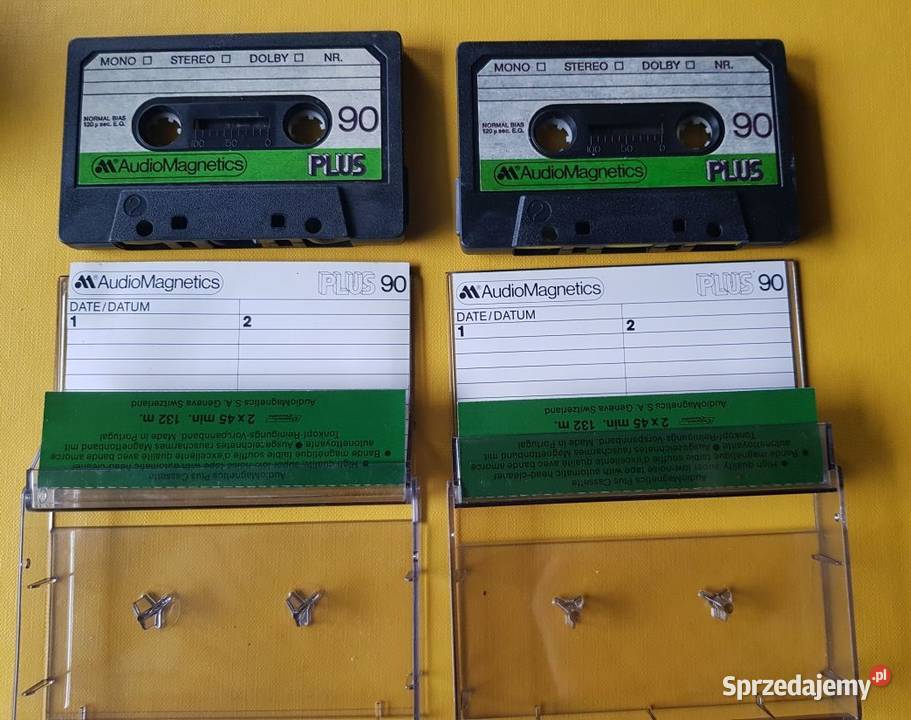 kaseta Audio Magnetics Plus 90 retro Płyty i kasety Kielce