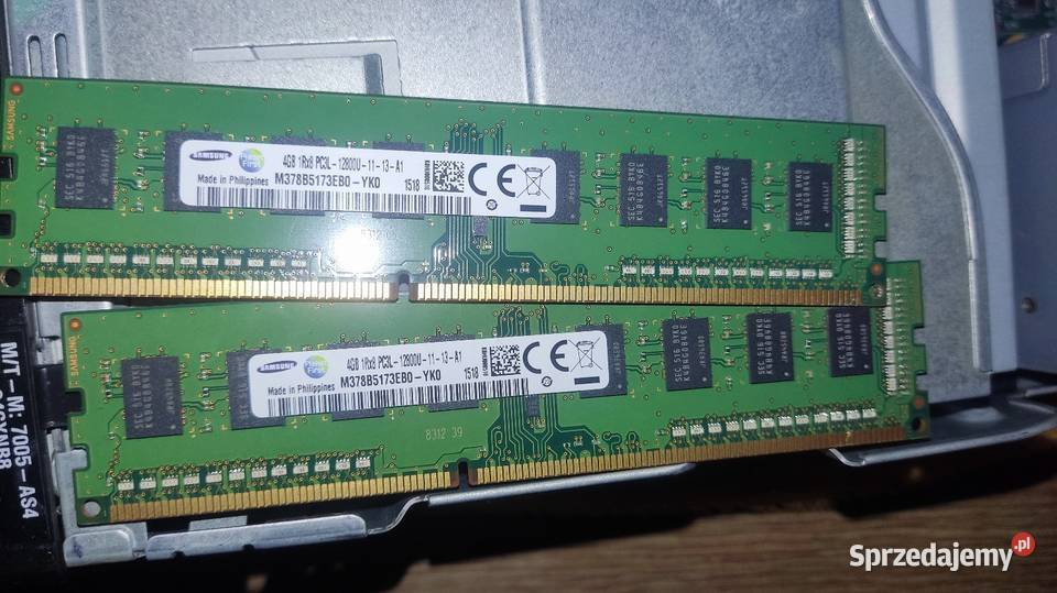 Ram DDR3 8GB 2x4gb 1600mhz Samsung Głogów