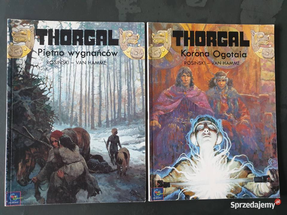 Thorgal 7 komiksów pierwsze wydanie Orbita Gdynia