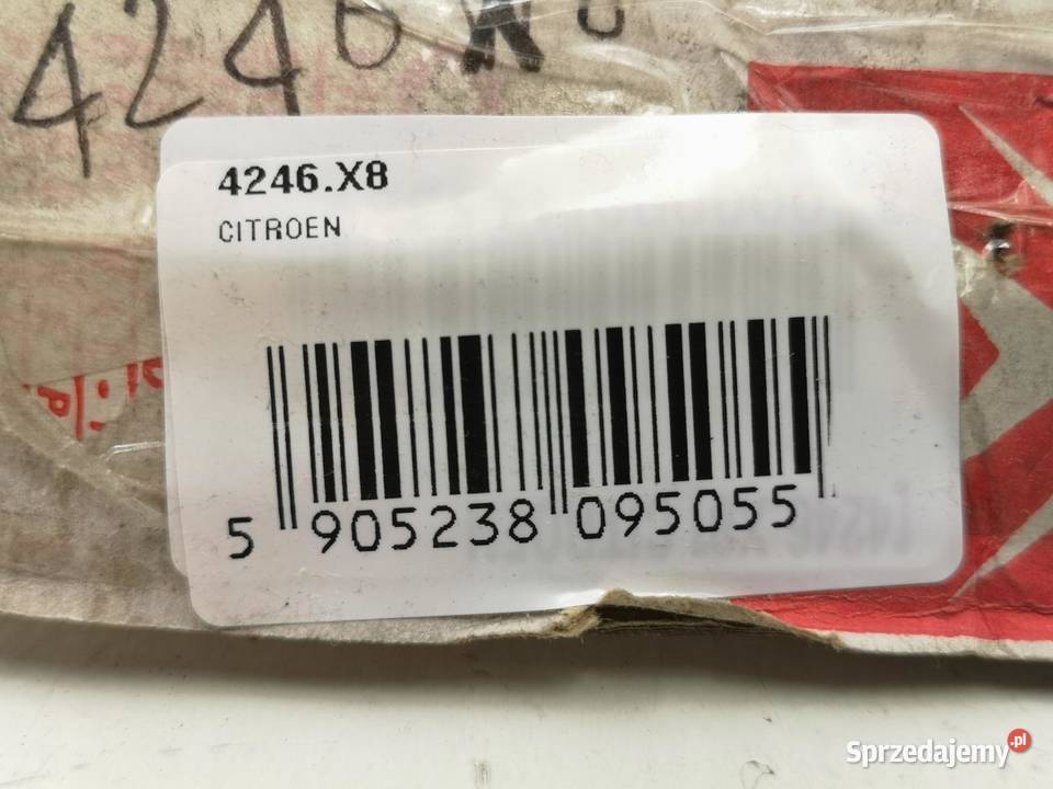 KOMPLET 2 TARCZE TARCZA TYŁ HAMULCOWE CITROEN C2