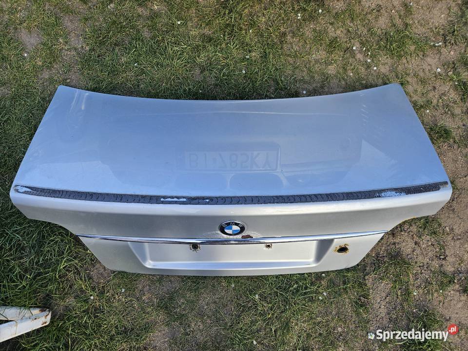 Klapa bagażnika e39 lift titansilber Rok produkcji 2002 Klapy bagażnika Białystok sprzedam