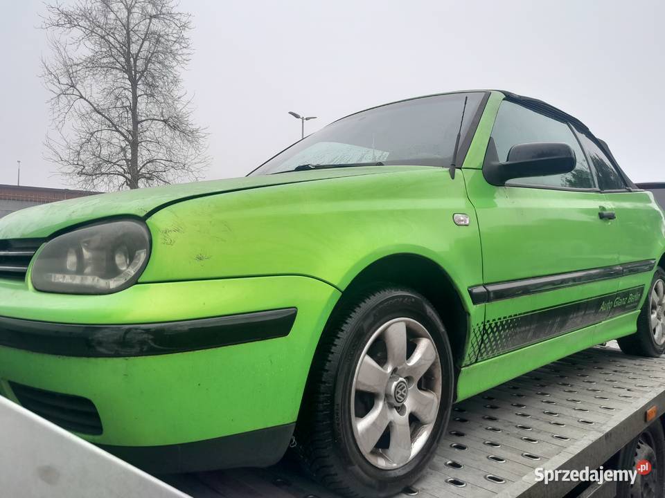VW Golf IV 20 benzyna 115 z de Karmann alu Led benzyna wielkopolskie Szamotuły
