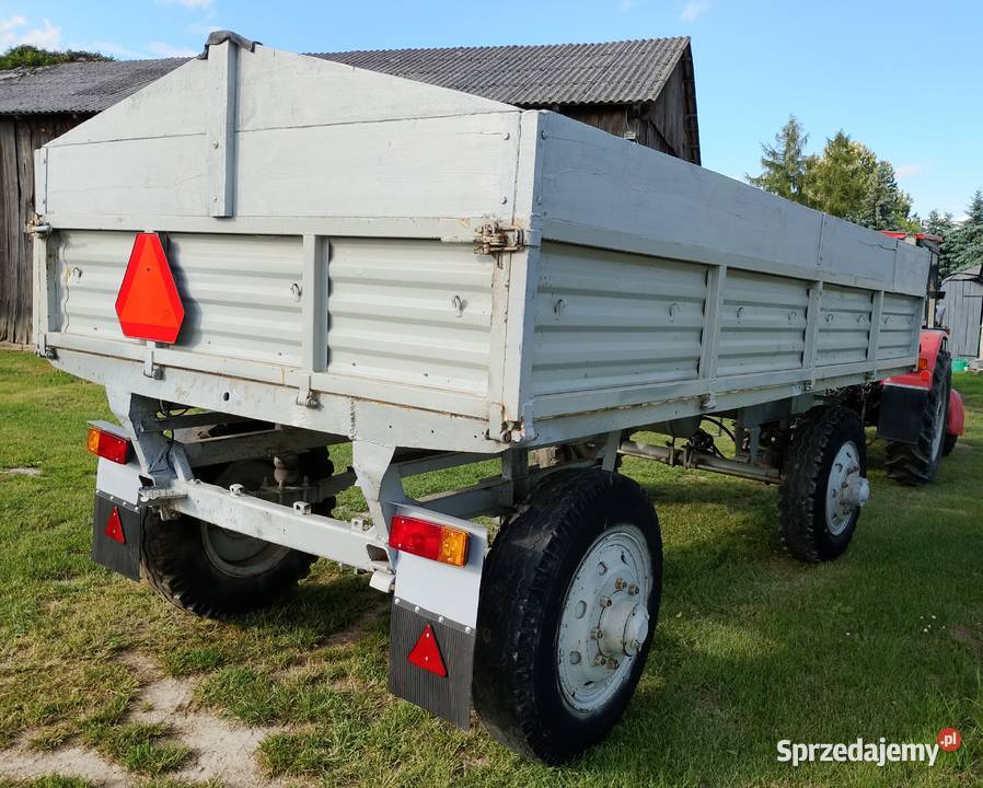 Przyczepa D50 nieuszkodzony Przyczepy rolnicze