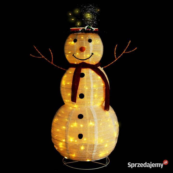 vidaXL Dekoracja świąteczna bałwan z LED Warszawa sprzedam