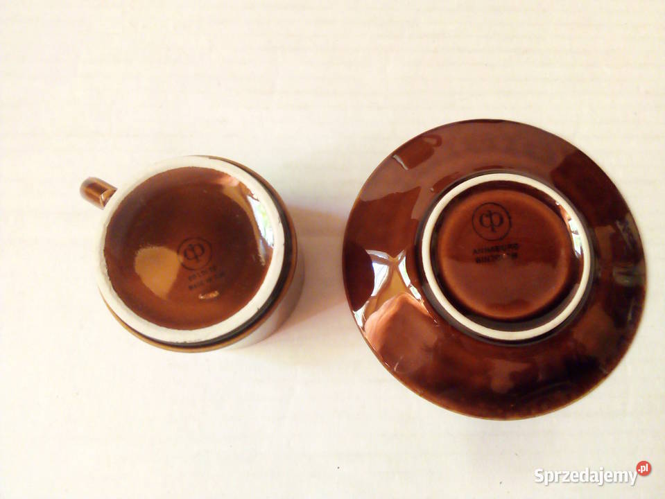 serwis do mokki Colditz vintage GDR porcelit Częstochowa