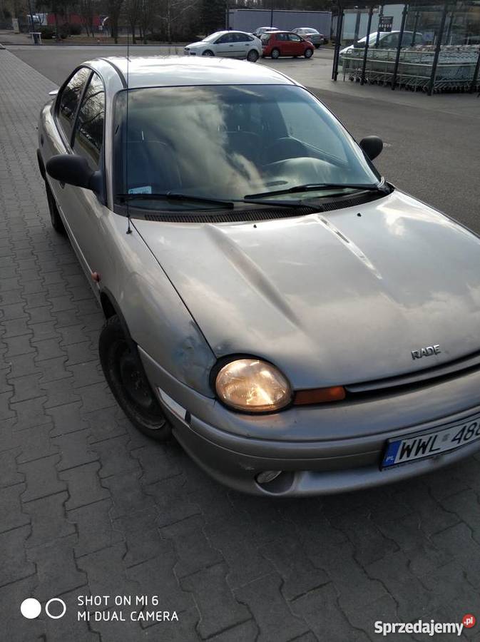 Chrysler Neon CS sprawny tanio elektryczne lusterka