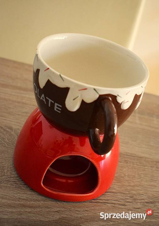 Kubek do fondue gorącej czekolady ceramiczny Pozostałe kujawsko-pomorskie