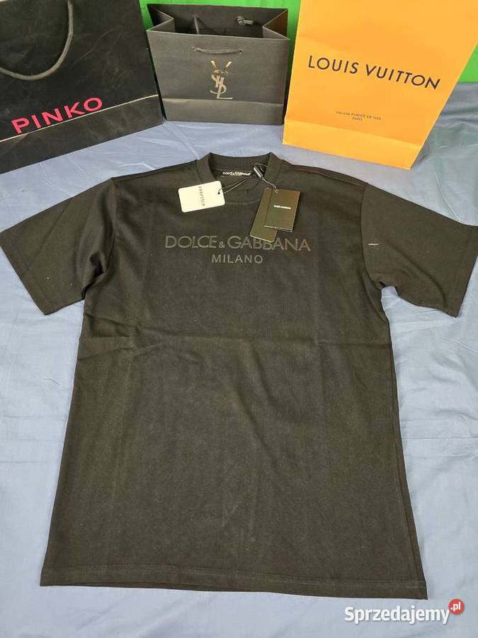 Koszulka DG dolce gabbana premium czarna małopolskie sprzedam