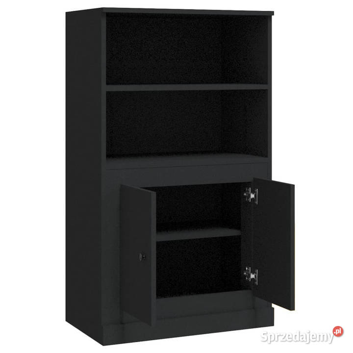 Kredens czarny 60x355x1035 materiał mazowieckie Warszawa