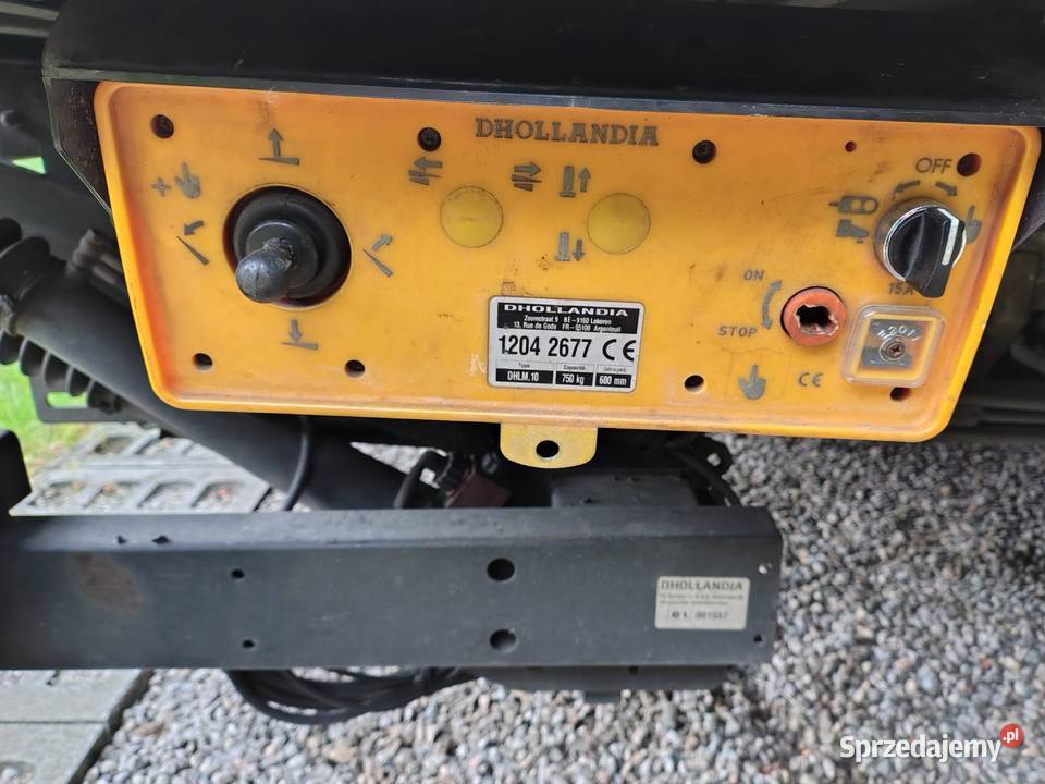 Kontener plus winda Dhollandia 750 2012 sprinter Sandomierz sprzedam