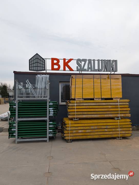 Szalunki Stropowe 100m2 Kompletny zestaw Nowe Miszewko