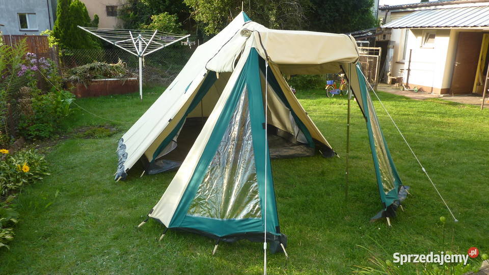 Duży namiot turystyczny 4 osobowy FREETIME Łódź