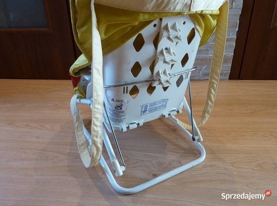 Leżaczek dziecka regulowany kilka pozycji ma Rzeszów