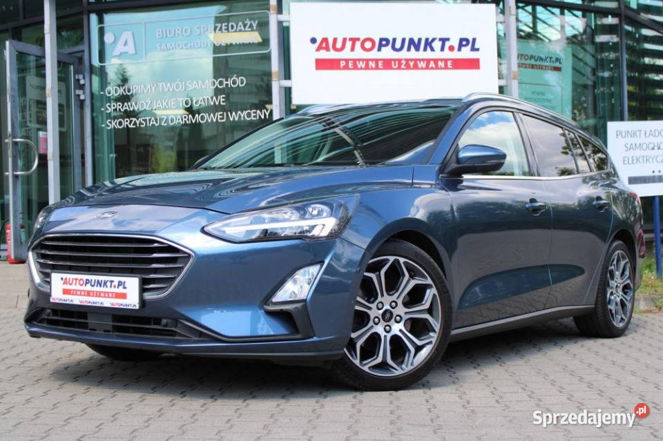 FORD Focus 2019r Salon Polska LED BLIS benzyna śląskie Chorzów sprzedam