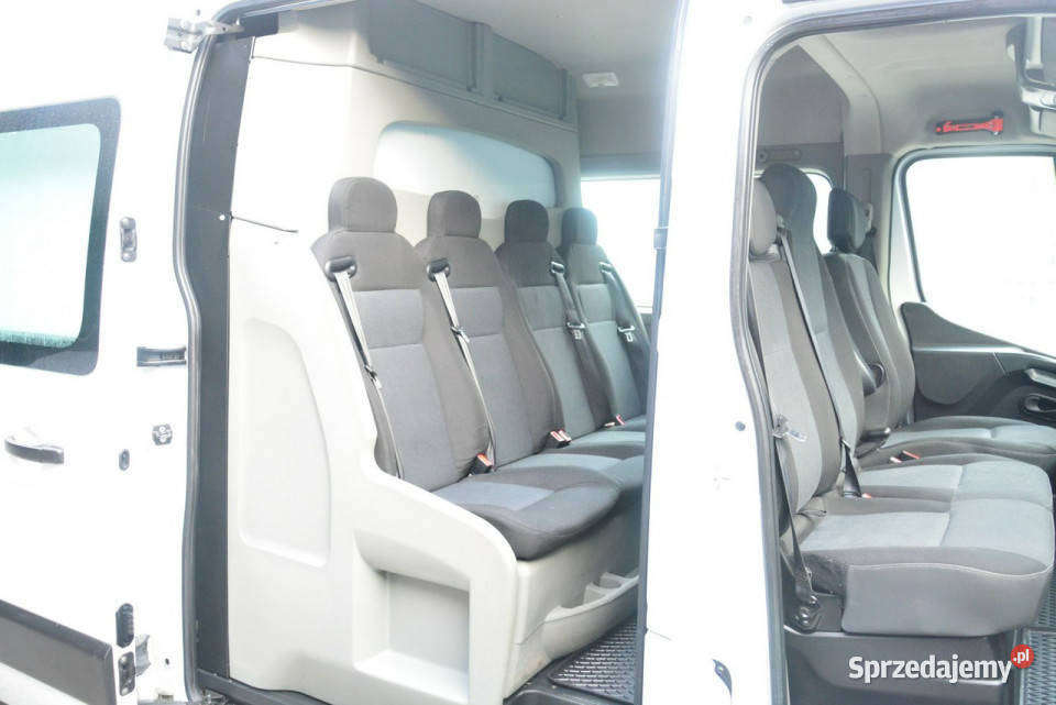 Renault Master średniak 7 osobowy brygadówka ABS Motoryzacja Warszawa