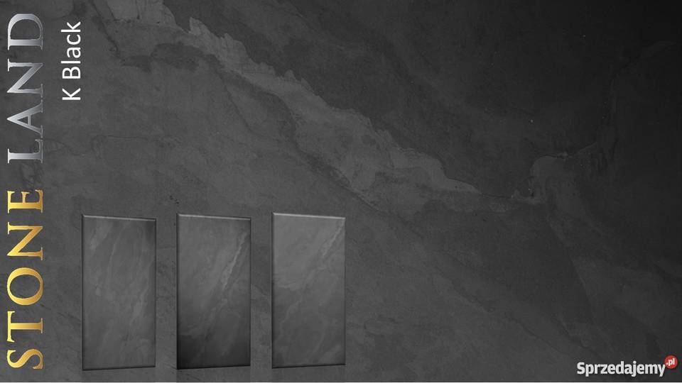 Czarny fornir kamienny K Black 244x122 matowy wewnętrzne Wrocław sprzedam