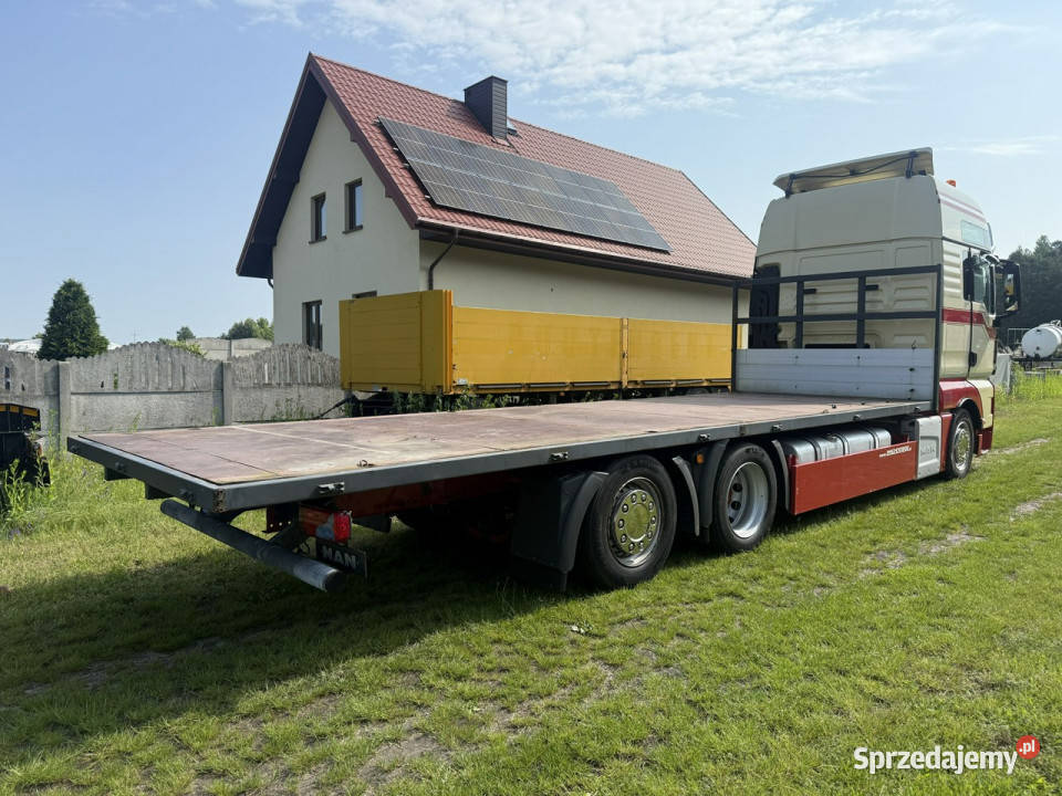 MAN TGL 12250 Sama Zabudowa Platforma Skrzynia Widełki