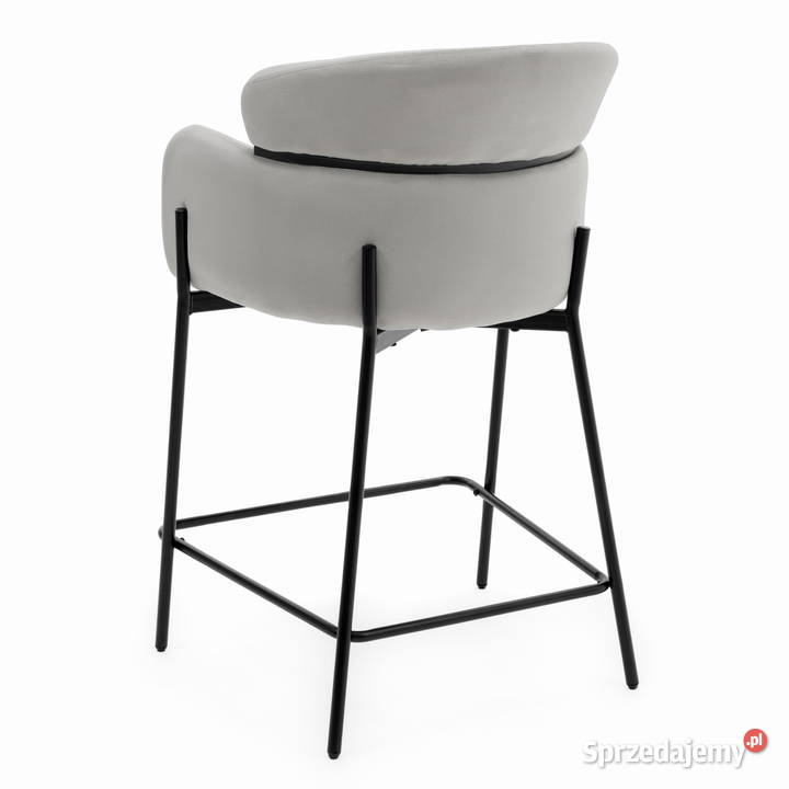 Hoker Tapicerowany Bolzano Jasnoszary Wysyłka Tarchały Małe