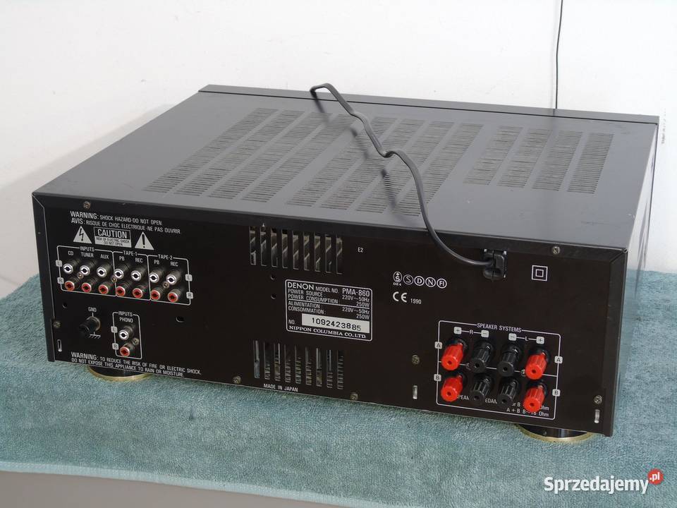 Wzmacniacz Denon PMA860 świetne stereo DOSTAWA Wzmacniacze i pokrewne