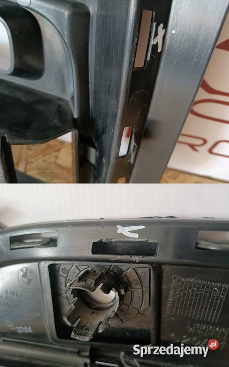 BMW 3 G20 G21 MPAKIET KRATKA ZDERZAKA PRAWY Atrapy Pleszew