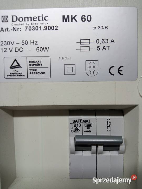 Energoblok do przyczepki kampera Dometic MK 601 mazowieckie Iłża