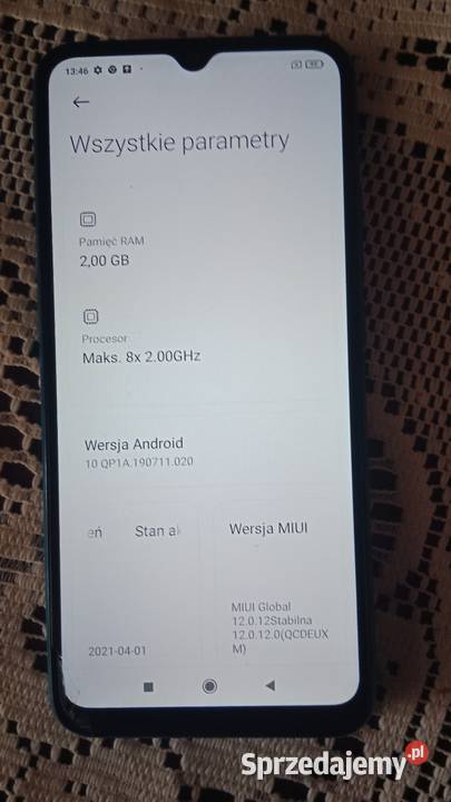 Xaomi Redmi 9AT 2GB32GB Uszkodzony Ruda Śląska