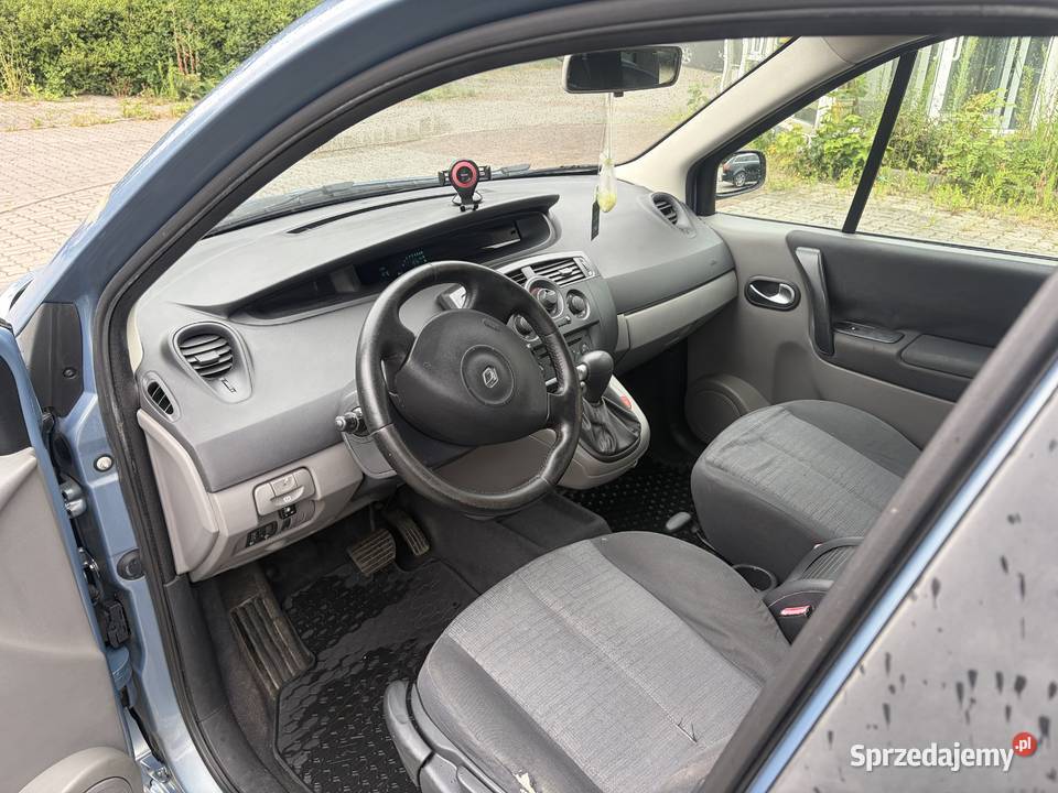 Renault Scenic 2 16 LPG automat Rok produkcji 2007 Łosino