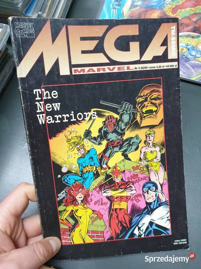 Mega Marvel 3 8 1995 The Warriors wyd TMSemic Gdynia