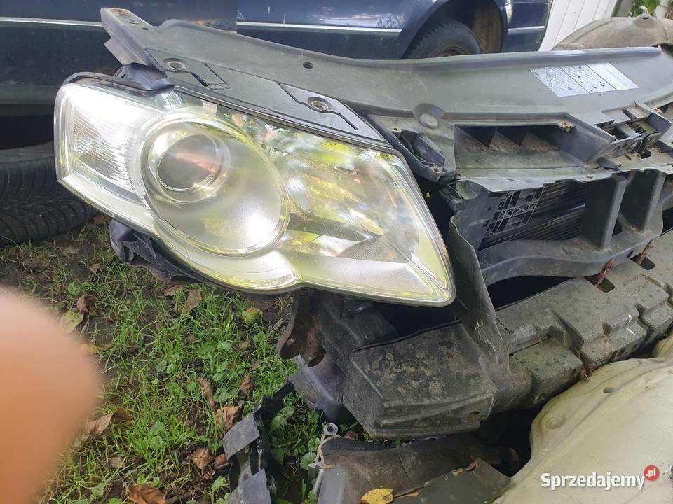 Lampy przód Vw Passat b6 lewa prawa h7 halogen Nowy Dwór Gdański