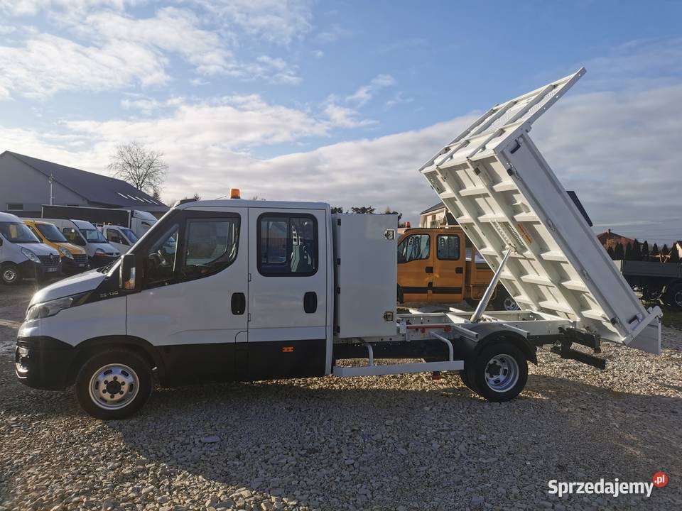 Iveco Daily 35C14 Brygadówka 35140 wywrotka Napęd tylna oś Książ Wielki sprzedam