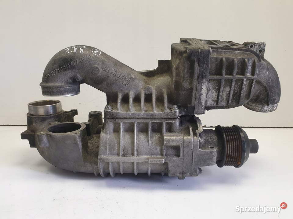 Mercedes W203 18 K KOMPRESOR DOŁADOWANIA Chełm