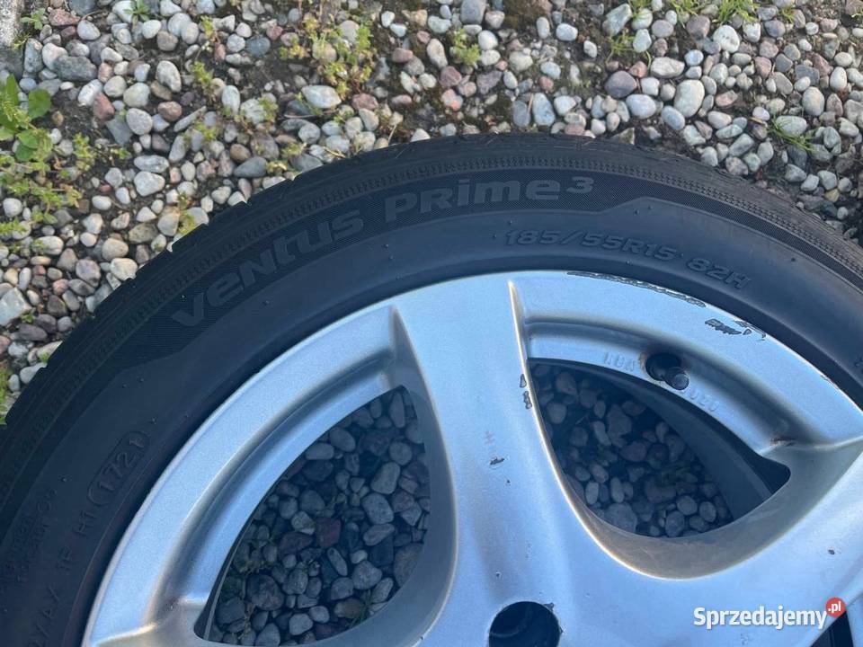 Sprzedam felgi Ronal 4x100 opony letnie Hankook Białystok
