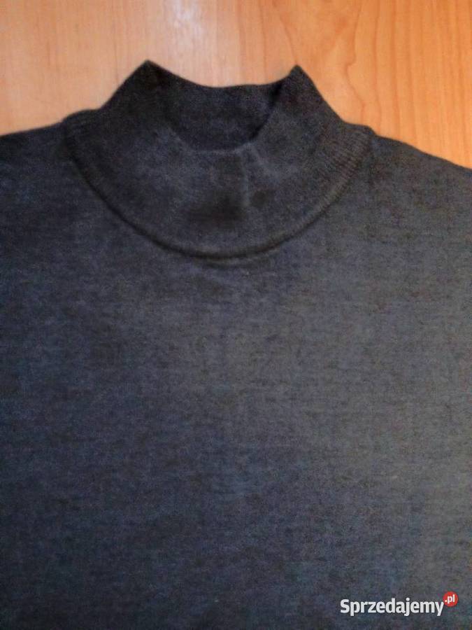 Sweter półgolf z welną L Warszawa