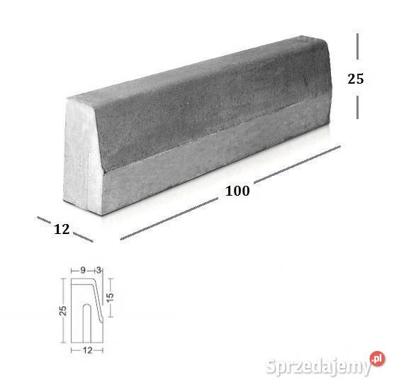 Krawężnik Betonowy Obrzeże Kostka Brukowa