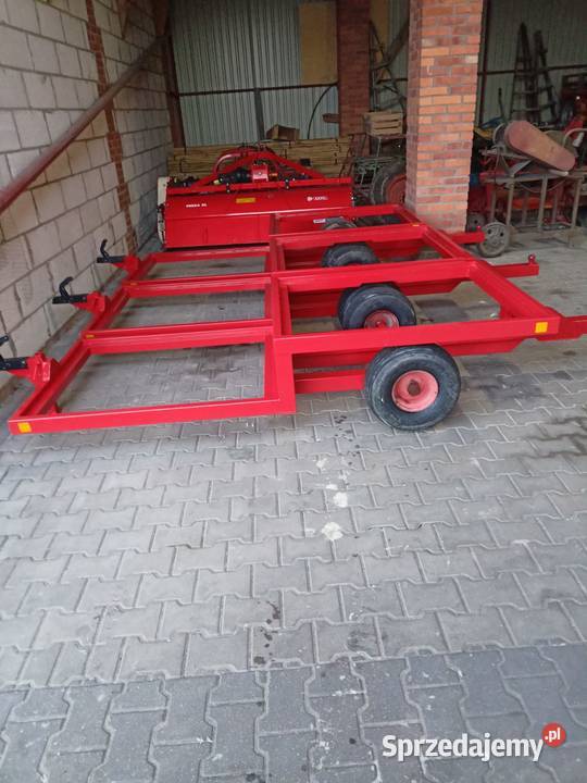 Wózek sadowniczy na skrzyniopalety Kępa Piotrawińska