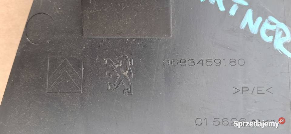 CITROEN BERLINGO III PARTNER OSŁONA PŁYTA POD osobowe Bieleń
