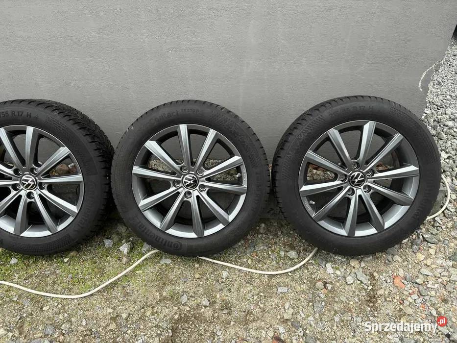 Oryginalne felgi Audi Skoda VW Passat 17 Wieluń