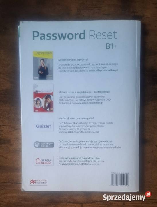 Zeszyt Ćwiczeń Password Reset B1 Workbook Książki i Podręczniki Drawsko