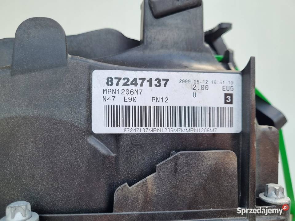 SILNIK BEZ OSPRZĘTU BMW X1 E84 20 D DIESEL Rudka