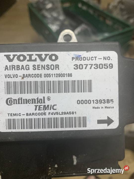 Volvo v50 moduł airbag sensor 30773059 Nieborowice