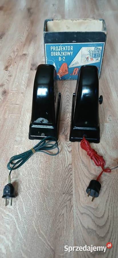 Rzutnik diaskop na klisze z PRL Kraków