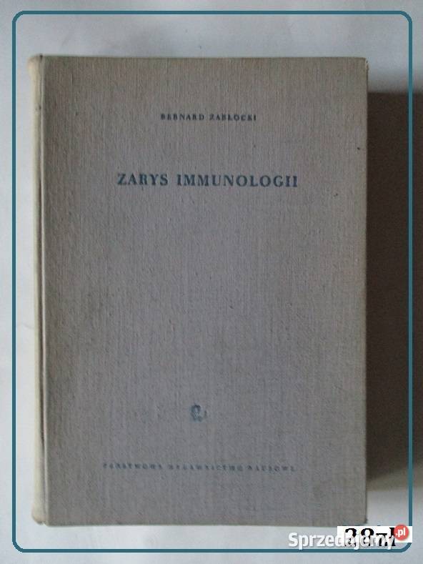 Zarys immunologii Zabłocki medycyna immunologia Łódź sprzedam