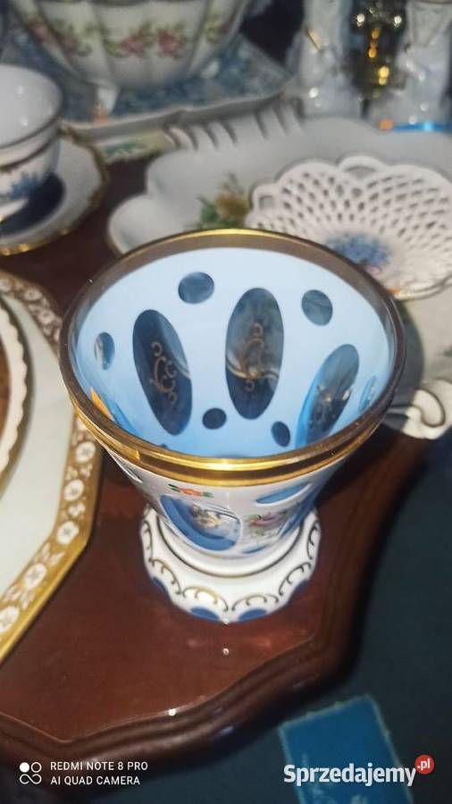 wazon w stylu Biedermeier Bohemia pomorskie Gdańsk sprzedam