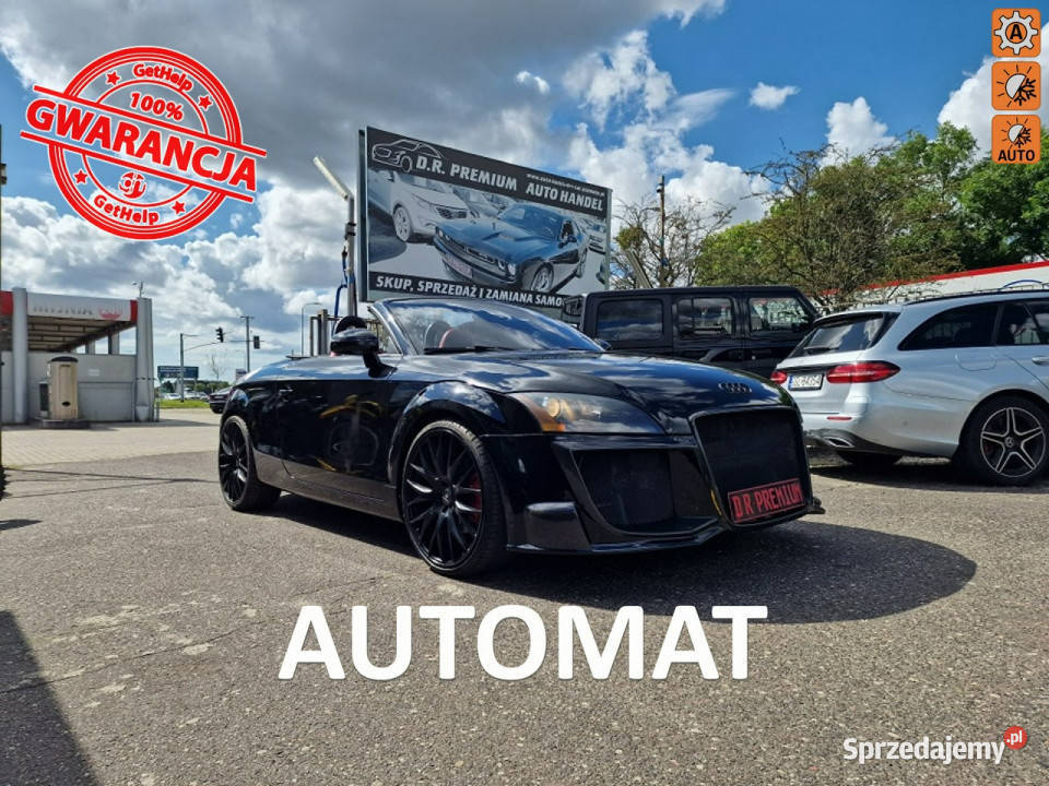 Audi TT 2.0 TFSI 200 KM, Automat, Kubełki, Łopatki, Skóra, Alufelgi 20 