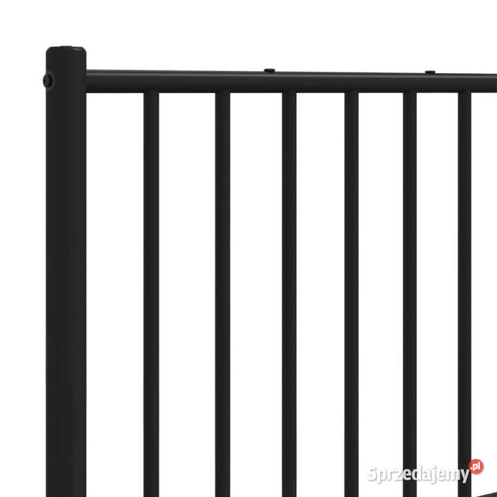 Metalowe wezgłowie czarne 120 WM350895 mazowieckie Warszawa